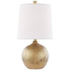Mitzi Heather 14 1 2 High Gold Ceramic Accent Table Lamp 77a30 Lamps Plus Gold Table Lamp Lamp Glam Table Lamps