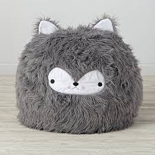Small Wolf Bean Bag Chair Cover The Land Of Nod Bean Bag Chair Kids Bean Bag Chair Blue Bean Bags