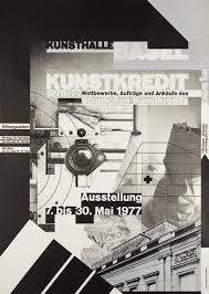 Kunstkredit 1976 77 Kunsthalle Basel Vintage Posters Galerie 123 The Place To Find Vintage Art Wolfgang Weingart Typography Design Graphic Poster