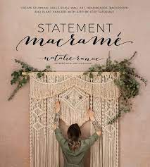 Great addition to any home Statement Macrame Create Stunning Large Scale Wall Art Headboards Backdrops And Plant Hangers With Step By Step Tutorials Paperback Walmart Com In 2021 Plant Hanger Macrame Wall Art Large Scale Wall Art