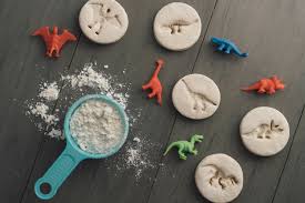200g salt 150g flour 150g coffee grounds. Salt Dough Dinosaur Fossils Diy For Beginners Kiwico