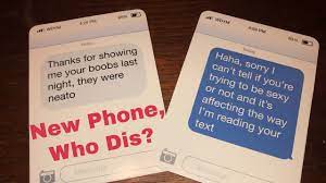 Players rotate drawing a sent (or inbox) card while the rest of the group competes to play the funniest reply card. New Phone Who Dis Game Youtube