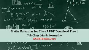 Cbse class 7 social science sample paper set 4. Maths Formulas For Class 7 Important 7th Class Math Formula List