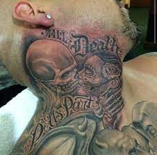 Till death do us part tattoo com. Til Death Do Us Part Tattoo Neck Tattoo Chest Piece Tattoos Tattoos
