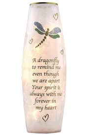 Download Stony Creek Dragonfly Tall Lighted Vase Difranz Gifts