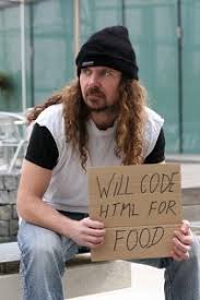 Résultat de recherche d'images pour "will code for food"