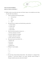 Check spelling or type a new query. Doc Soal Uht Kelas 4 Tema 2 St 3 Miss Musya Academia Edu