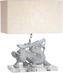 Ethan Allen 097290 Foo Dragon Table Lamp Oriental Table Lamps Deep Discount Lighting Lamp Table Lamp Dragon Table