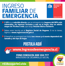Las solicitudes se deben realizar en el sitio www.ingresodeemergencia.cl llenando el formulario solicita tu beneficio o accediendo con clave única. Facebook