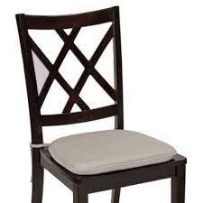 mayfair foam chair pad in taupe bed bath beyond chair pads chair taupe bedding