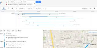 Daily Exhaust Love The Gantt Chart On Google Maps
