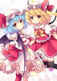 flandre scarlet remilia scarlet anime