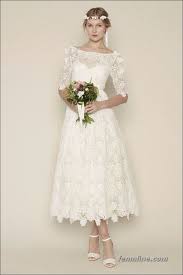 111 Elegant Tea Length Wedding Dresses Vintage Tea Length Wedding Dress Vintage Tea Length Wedding Dress Midi Wedding Dress
