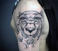 Memphis depay has an obsession with tattoos. 70 Fierce Lion Tattoos For The King Or Queen In You Inspirationfeed