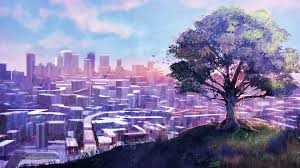 Check out amazing animebackground artwork on deviantart. Cityscape Anime Background 1920x1080 Wallpaper Teahub Io