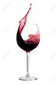 Il vino rosso deve poter respirare. Immagini Stock Il Vino Rosso E Spruzzi Da Un Bicchiere Di Vino Image 33614460