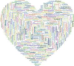It is a very clean transparent background image and its resolution is 733x497 , please mark the image source when quoting it. Multilingual Love Heart Word Cloud Icons Png Free Png And Icons Downloads