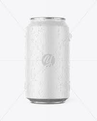Download Aluminium Can With Matte Finish Water Drops Mockup In Can Mockups On Yellow Images Object Mockups PSD Mockup Templates