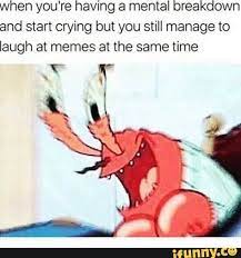 Share the best gifs now >>>. Mental Breakdown Memes