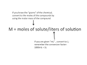 Solution Concentration | Chemistry [Master]