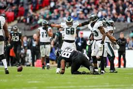 Philadelphia Eagles Vs Jacksonville Jaguars At Wembley Stadium On October 28 2018 Eagles Vs Jaguars Football Pictures