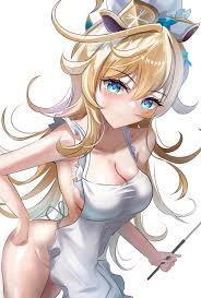 Escoffier in apron - Genshin Porn