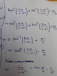 Y=2 2−x 2 −1 , тогда неравенство примет вид How To Solve Tan 1 2x 1 X2 Cot 1 1 X2 2x Pie 3 Brainly In