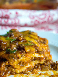 Step 2 in a large skillet over medium heat, cook the ground beef, green onion, and jalapeno pepper until the beef is evenly brown. Beef Enchilada Casserole 12 Tomatoes