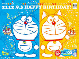 a hundred years to the birth of one of the most beloved asian hero doraemon you think i forgot his birthday 3 september right nah this year was just doraemon