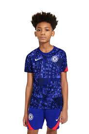 Das fc chelsea away trikot 2012 ist weiß mit zweierlei blauen farbtönen. Nike Chelsea Fc Breathe Top Pm Trikot Kinder R Gol Com Fussballschuhe Und Fussballbekleidung Gunstig Kaufen