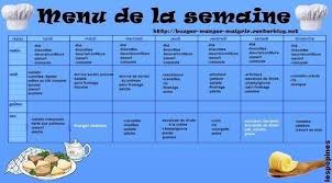 Mon Menu Du Jour Page 10 En 2020 Menu Semaine Famille Idee Menu Semaine Menu Semaine