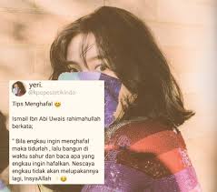 Follow Instagram Kpopestetikindo Hafalan Motivasi Bijak
