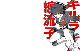 This ryuko matoi from kill la kill is high quality png picture material, which can be used for your creative projects or simply as a decoration for your design & website content. Hd Wallpaper Kill La Kill Matoi Ryuuko Copy Space White Background One Person Wallpaper Flare