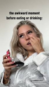 The Awkward Moment Before Eating or Drinking: Jocelyn Cleary