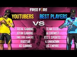 He has wiped entire squad all alone. Youtubers Vs Best Players Garena Free Fire Top Trending News