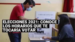 La segunda vuelta de las elecciones generales de perú de 2021 se desarrolla este domingo 6 de junio. Diario Gestion Elecciones 2021 A Que Hora Te Tocaria Ir A Votar Segun El Ultimo Digito De Tu Dni Facebook