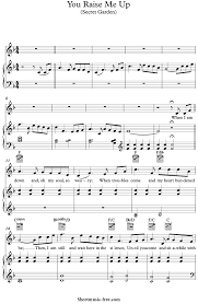 You Raise Me Up So I Can Stand On Mountains Music Download You Raise Me Up Sheet Music Secret Garden Sheetmusic Free Com
