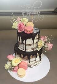 Placing fresh flowers into a cake without sealing them can cause toxic chemicals (like pesticides) to leach into the cake and potentially cause a major food hazard to your guests. Pin On Ni