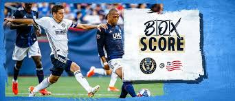 Box Score Philadelphia Union 1 New England Revolution 1