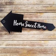 Home Sweet Home Black House Shaped Key Testimonial Prop Real Estate Signs Selling Real Estate Real Estate Fun