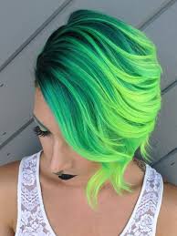 No information is availible on this hair color yet, except that was used at least twice, in year 6, for the dark green is a rich, dark green color which is not easily captured in photographs. Aqua Green Color Hair Blog Eryna