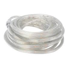 So, if you want to keep your home eco friendly, led light bulbs would be your best bet. Commercial Electric 32 Ft 8 Ft X 4 120 Volt Line Voltage Warm White Flexible Integrated Led Rope Light Al05 32ft Ww The Home Depot