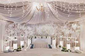Dealova Place Ampang Wedding Hall Decorations White Wedding Theme White Weddings Decorations