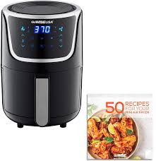 1 star 2 stars 3 stars 4 stars 5 stars. Amazon Com Gowise Usa Electric Mini Air Fryer With Digital Touchscreen Recipe Book 1 7 Qt Up To 2 Qt Max Black Silver Kitchen Dining