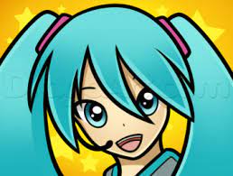 How To Draw Miku Hatsune Easy Hatsune Miku Miku Hatsune Miku Drawing