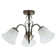 How to fit a new light in place of a traditional ceiling rose. Ceiling Lights Chandeliers Bathroom Spotlights Argos