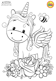 Print your unicorn sihouette stencil now and happy crafting! Cuties Coloring Pages For Kids Free Preschool Printables Slatkice Bojanke Cute Animal Unicorn Coloring Pages Animal Coloring Pages Cartoon Coloring Pages