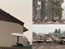The satellite internet system from spacex is capable of delivering 150mbps internet no technician is needed. Spacex Starlink Brings Internet To Emergency Responders In Wildfire Areas Ars Technica