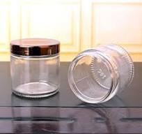 160ml Food Storage Round Glass Jar with Plastic Lid - 160ml ...
