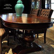 The traditional design of old world is inspired primarily by classic european styles of antiquity. Rustic Round Dining Tables Dining Room Tables Large Round Dining Table French Country Styl Dining Room Table Rustic Round Dining Table Oval Dining Room Table